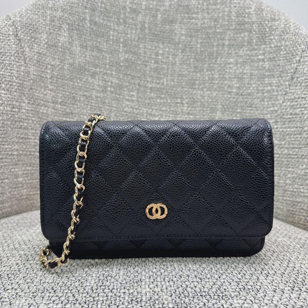 Xiaoxiangfeng woc Glückstasche, Diamantkette, Umhängetasche, kleine quadratische Ledertasche, Damen-Münztasche, Handytasche.