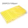 50 Stück/Packung Zehentrenner für Nail Art Zehen Finger Füße Schwamm Weiches Gel Nagellack Schönheitswerkzeuge Maniküre Pediküre Packung Nagel-Kits