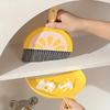 Portable Mini Cleaning Brush and Dustpan Set - Handheld Sweeper with Kiwi Design Ideal for Tables Sofas Furniture Space-Saving