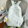 Schoolbag Small Fresh Sweet Soft Girl Backpack Large Capacity Lightweight Weight Casual Backpack Cartoon Cute Schoolbag Schoolgirl