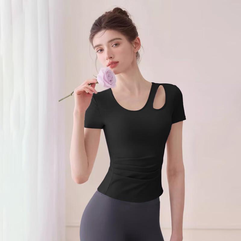 OEING Women s Yoga & Pilates Short Sleeve Top M