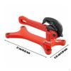 Yoke Pipe Vise Heavy-Duty Portable Holding Sturdy Steel Grippers