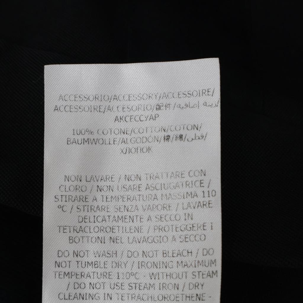 STELLA McCARTNEY [xWE ARE THE WEATHER] Black embroidered tape wide pants Bottoms 36 blackUsed