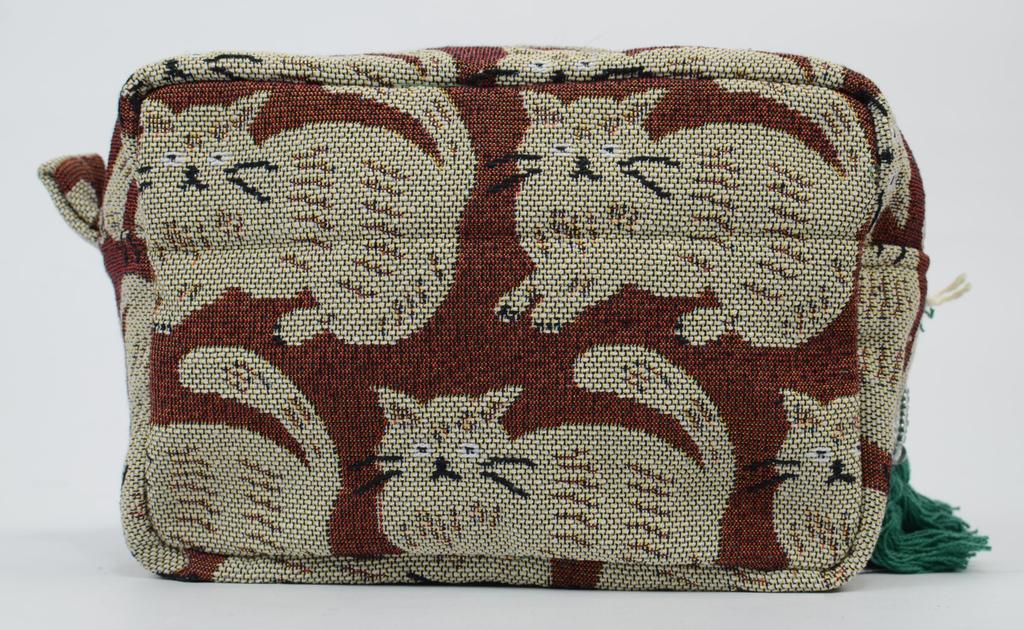 Friends Hill Abi Gusseted Pouch, Brown, YW-232-68