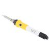 Electric Soldering Iron White DC 12V Insulated Silicone Handle Portable Car Clip Soldering Iron for Repairing