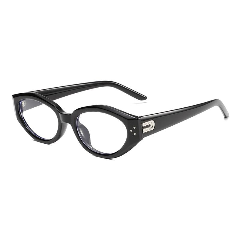 Ultra-Light Retro TR Women's Cat-Eye Frame with Anti-Blue Light & Prescription Lens Compatibility