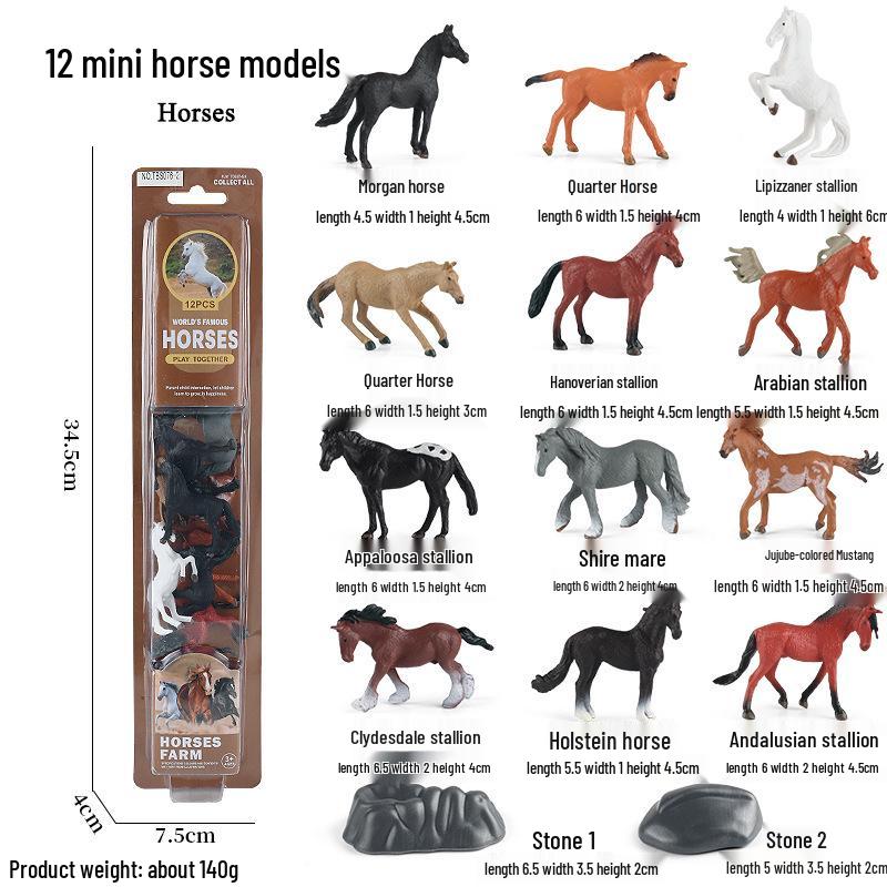 Lion Pride Simulation: Male & Female African Lion Figurines - Plastic Wild Animal Action Models