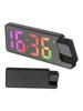 Projection Alarm Clock Display Temperature Sensing Electronic Clock