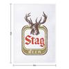 Stag Beer T-Shirt Throw Blanket Decorative Sofas Polar Bed Fashionable For Decorative Sofa Blankets