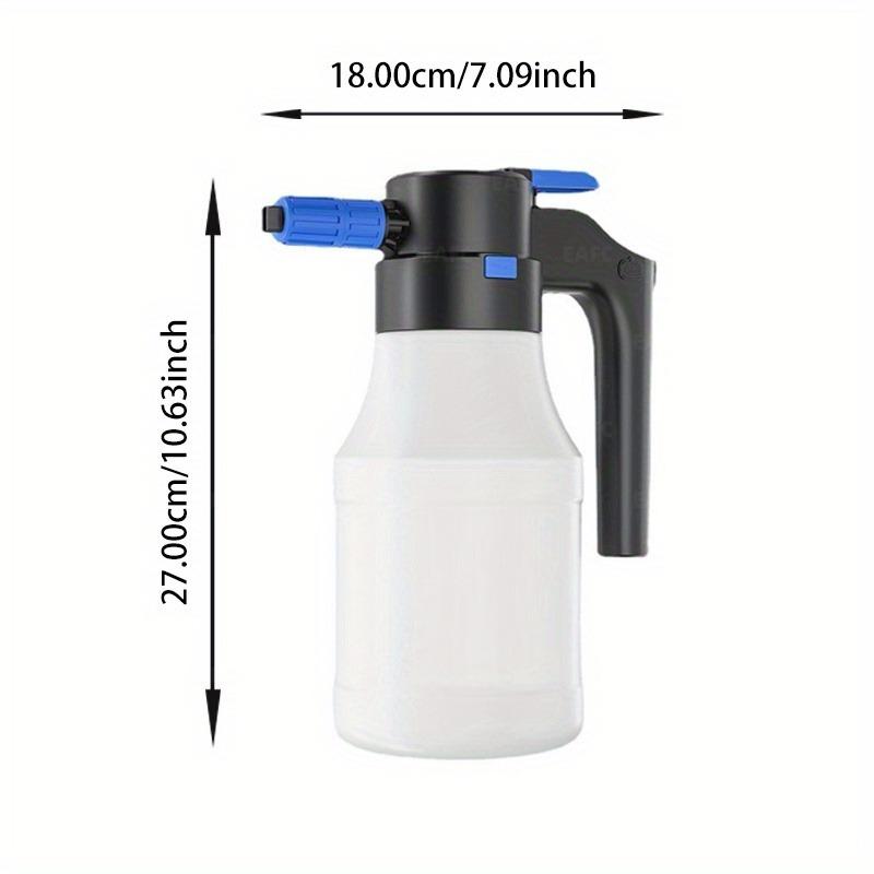EAFC 1.5L Electric Car Foam Sprayer, Car Wash Hand-held Foam Watering Can Air Pressure Sprayer, For Car Wash Foam Gun Car Washing RV Washing
