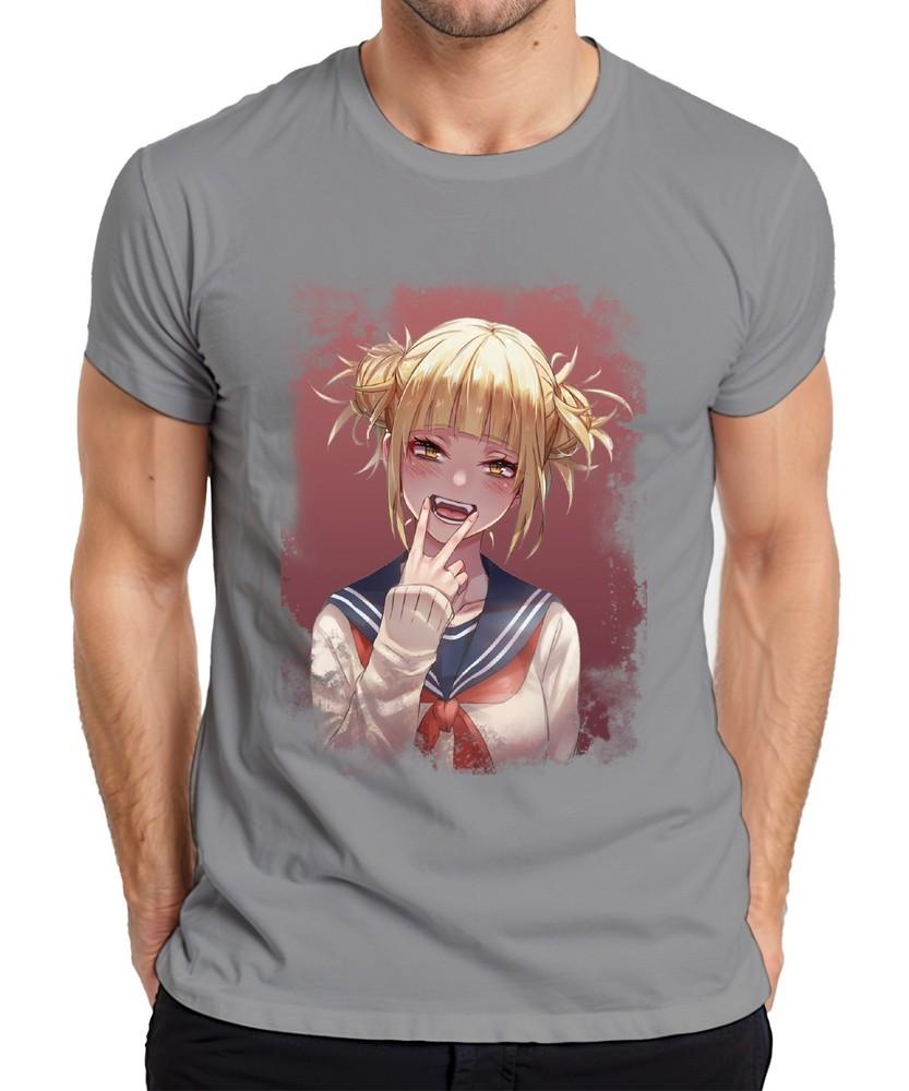 Himiko Toga Schoolgirl Seifuku Yandere Unisexga Portrait Vampire Unisexs TShirt