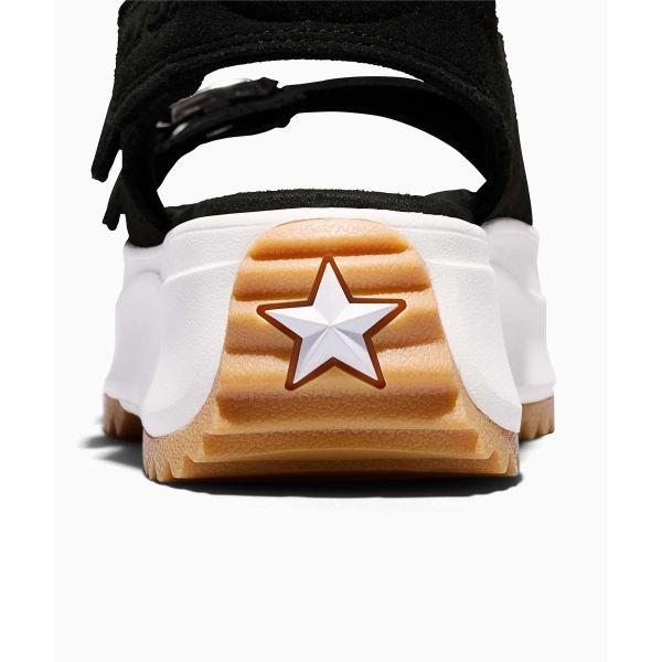 Converse Run Star Thick Sole Mid Heel Round Toe Rubber Slide Sandals Women Sandals A20649C