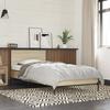 VidaXL Bed Frames, Slat Base, Adult Bed, Single Bed for Interior Bedroom, Sonoma Oak 90x190 Cm Wood 845563