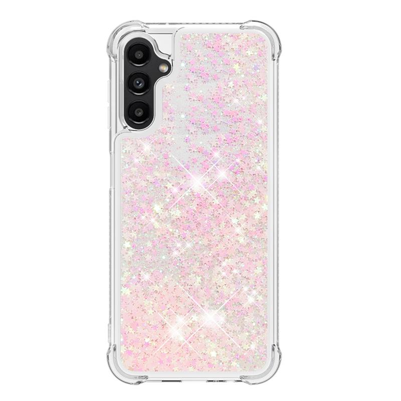 A54 SM-A546B Capa para Samsung Galaxy A54 Capa Desenho Animado Areia Movediça Líquido Dinâmico Capa para Samsung A 54 A34 A14 5G Capas de Telefone