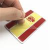 Aluminum Spain Flag National Flag Shield Emblem Badge Motorcycle Decal Sticker for Seat Leon Ibiza Ford Focus Fiesta Citroen VW