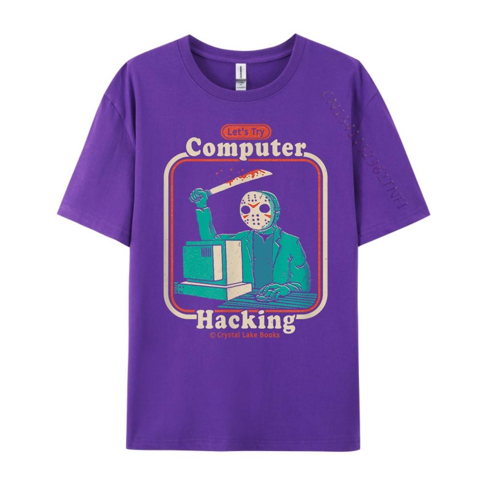 Funny Computer Hacking For Beginners Dinomike New T Shirt New In Tops & Tees Gift