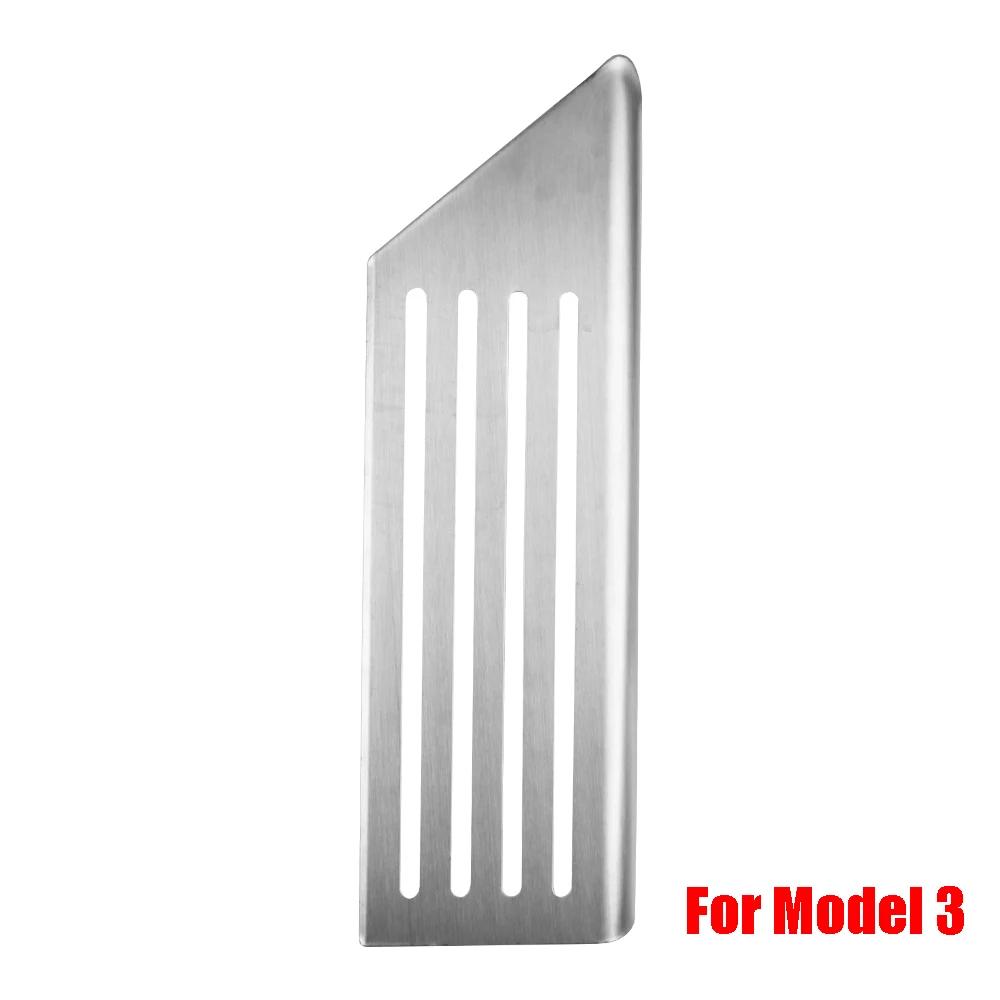 For Tesla Model 3 Y Brake Pedals Foot Rest Accelerator Car Pedal Rubber Pad Cover Aluminum Alloy Interior Parts Auto Accessories