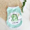 Cute Cartoon Print Dog Vest Thin Breathable Pet Clothes for Small Dogs And Cats Spring Summer Wear - Pet Dog Clothes