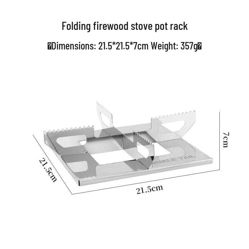 CENLOON Portable Camping Wood Stove Stand