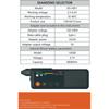 Multifunktionaler Diamanttester Stift Juwelier Präzisionsinstrument Kunststofftextur für professionelle Diamantbewertung