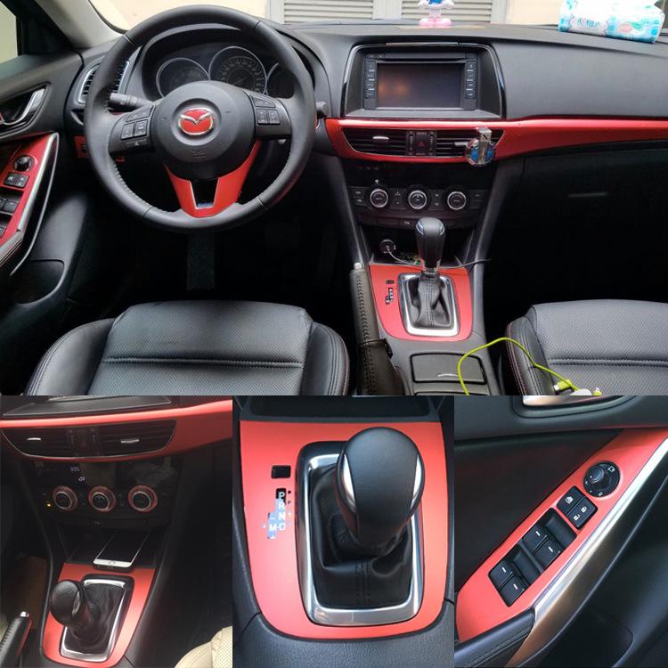 14-18 ATZ Interior Sticker Kit: Color Change Gear Panel Protective Film