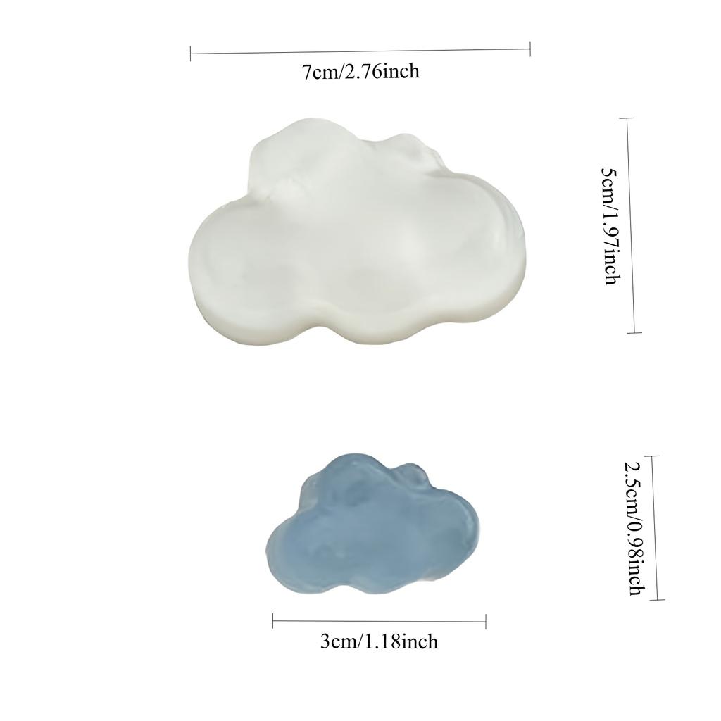 Cute Squishy Clouds Fidget Toys Bright and Soft Squeeze Toy Anti Stress Release Hand Relax Toy Christmas Gifts Anti-anxiety Toys