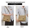 Men's Canvas Crossbody and Shoulder Bag - Casual Travel Messenger and Backpack