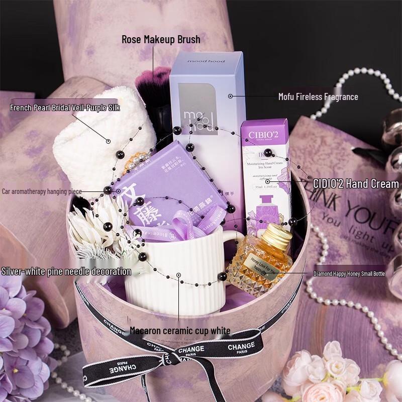 WJ Ume Plum Ceramic Gift Set