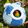 S/M Winter Parrot Plush Nest Warm Cozy Bird Hut Snuggle Bed Bird Cage Accessories for Parrot Lovers Owner