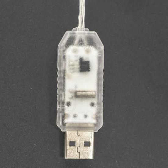 Контролер гірлянди Пульт дистанційного керування Контролер світлодіодної стрічки 8 режимів USB Друкована плата для 100LED 200LED гірлянд Мідний дріт Зіркові вогні