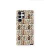 Imitation Embroidery Bookshelf Flower Samsung S25Plus Mobile Phone Case Filin Galaxy S24 Extreme Edition Anti-drop Case