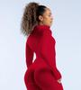 Women's Slim-Fit Quick-Dry Yoga Top - Half-Zip Long-Sleeve Sportswear