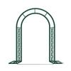 Retro Bronze Wrought Iron Garden Arch Trellis
