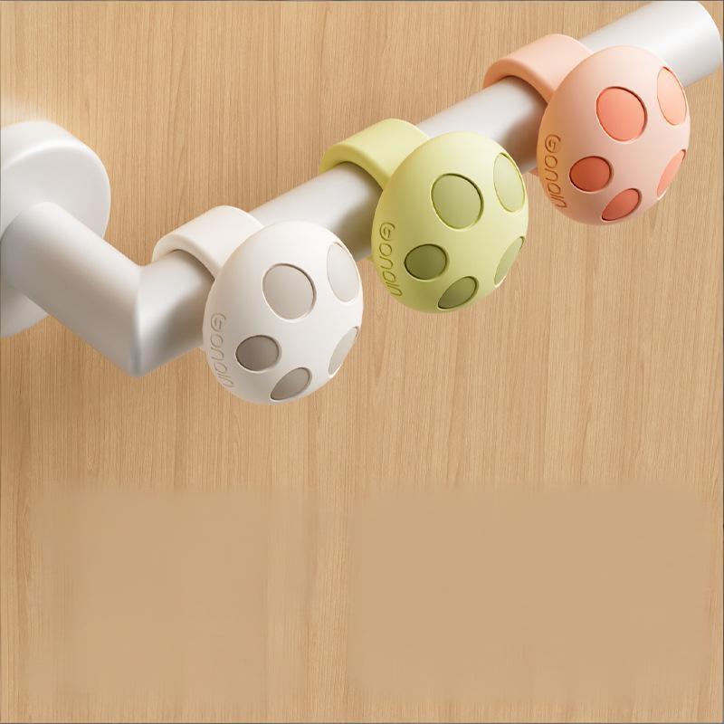 Home Protective Silicone Door Handle Anti-collision Cushion Pad Easy No-drill Installation