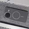 Applicable to Redmi K80PRO honeycomb heat dissipation magnetic mobile phone case Redmi K70PRO all-inclusive metal frame protective case