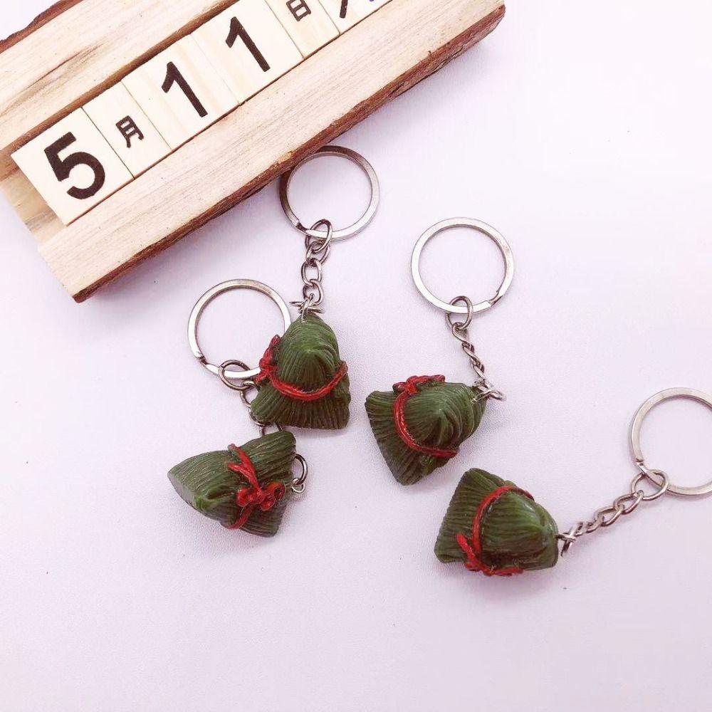 Mijlocul toamnei Mijlocul toamnei Mooncake Bag Pandantiv Simulare Mooncake Rașină Breloc Eveniment Mic Cadou