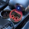 Auto Zigaretten Aschenbecher, Tragbarer Blauer LED Licht Auto Aschenbecher Becherhalter mit Deckel, Fahrzeug Zigaretten Aschenbecher
