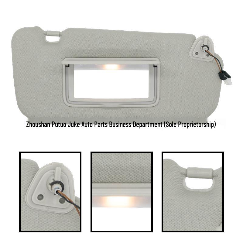 2009-2014 Nissan Murano Gray Right Side Sun Visor 96401-1AA1B