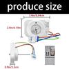 WR60X21887 Refrigerator Fan Motor Replacement Cooling Fan Motor Replace for WR60X10137 WR60X10054 WR60X10189 WR60X10240