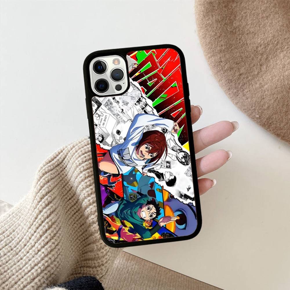 Anime D-Dandadan Phone Case For IPhone 17 16 15 14 13 Plus 12 11 Pro Max PC+TPU Cases Back Cover