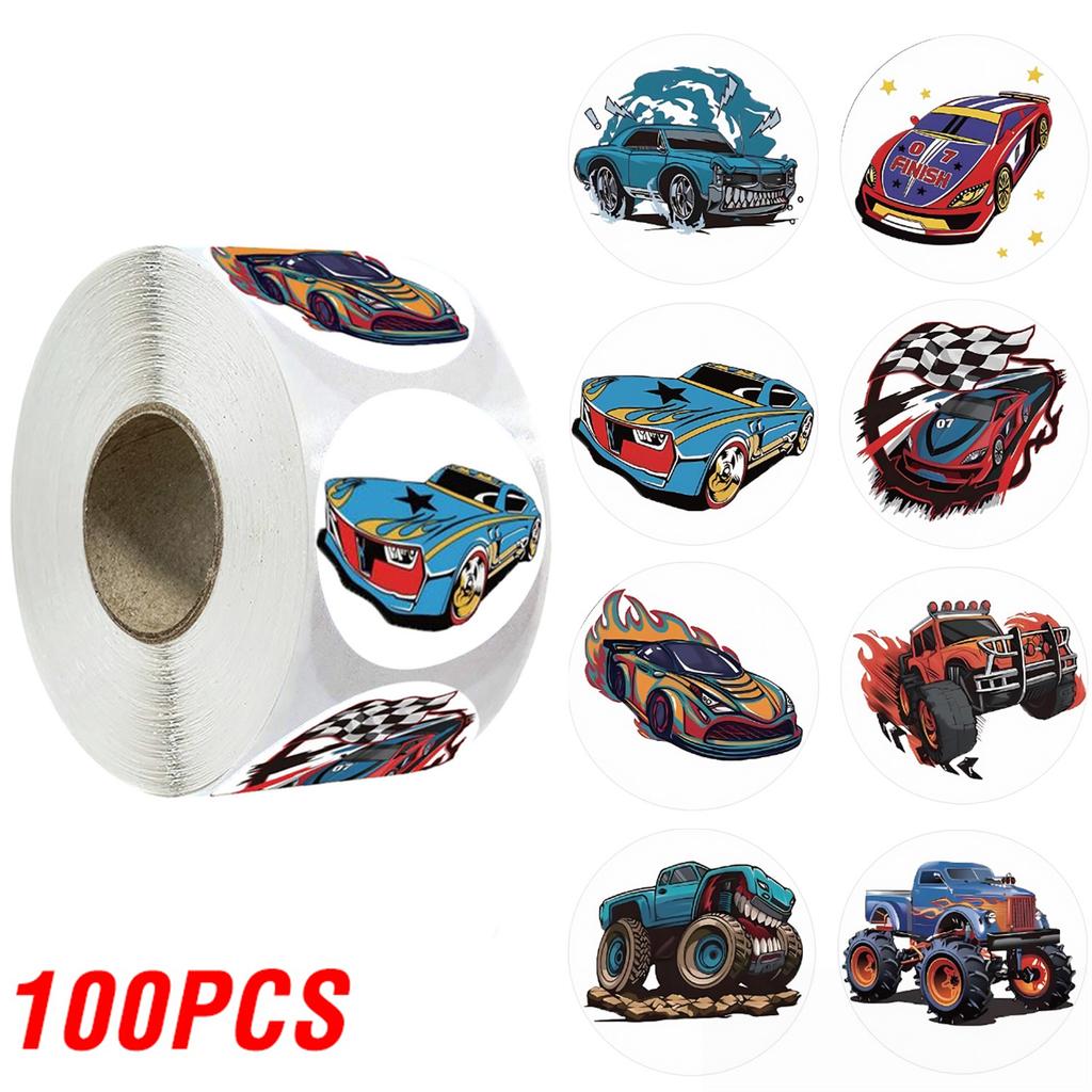 100-500Pcs High-Quality Car High-Quality Toy High-Quality Cars High-Quality And High-Quality Vehicles High-Quality Shaped High-Quality Sticker