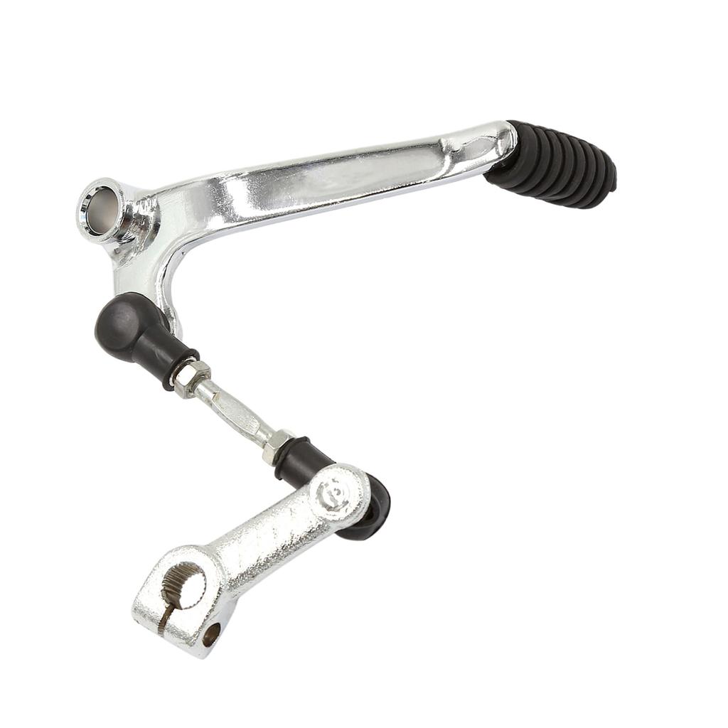 RATCHROLL Motorcycle Shift Silver Replacement Part for Motorcycles Lever, Metal, Tone, Black, 1pc,