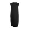 Women's Fashion Casual Sleeveless Round Neck Solid Color Elegant Temperament Dress