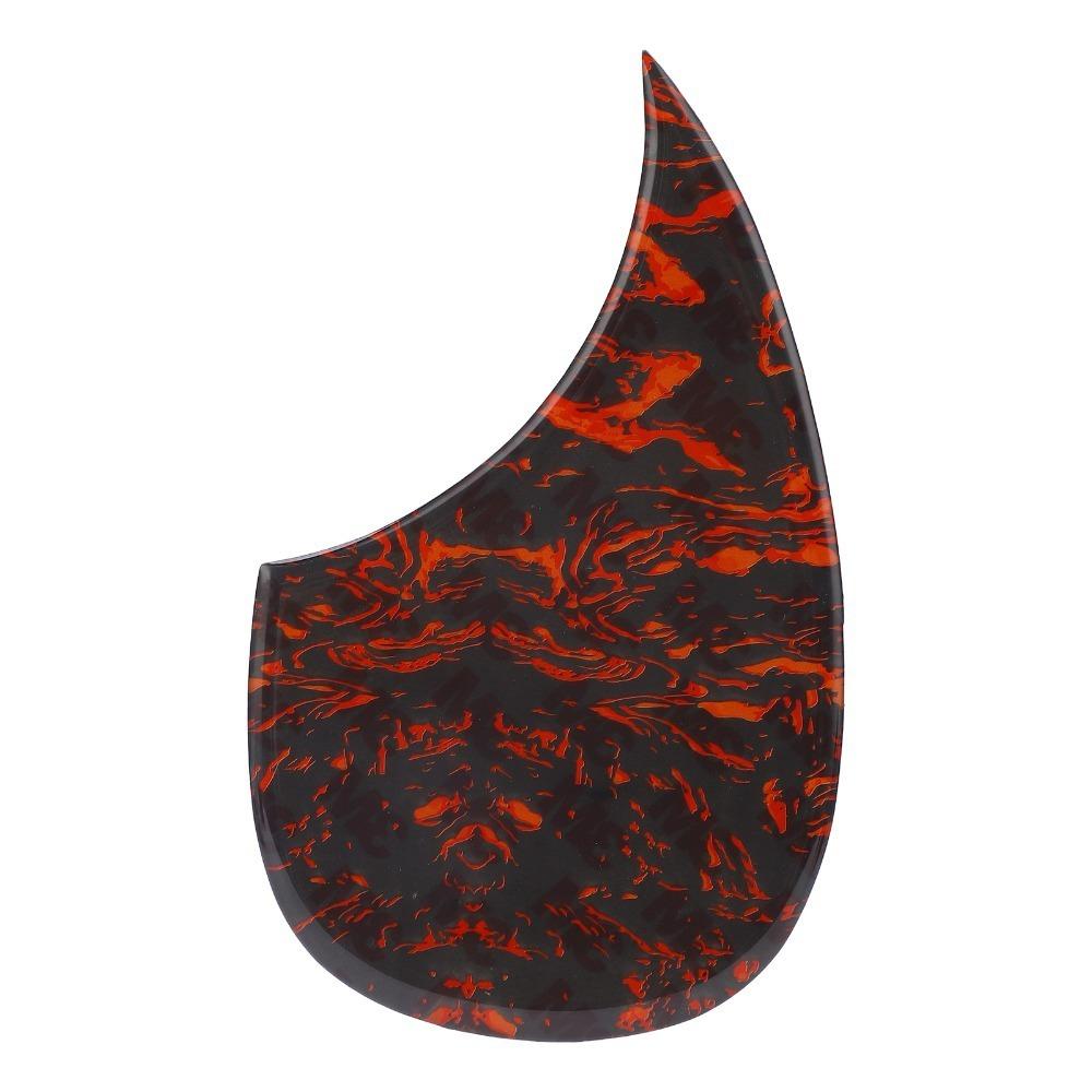 40/41in Size Guitar Guard Plate Red Flame Acoustic Guitar Pickguard For Acoustic Guitars