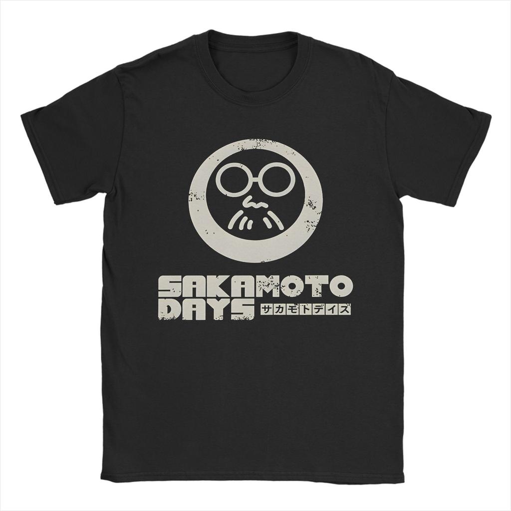 Vintage Gaku Sakamoto Days T Shirt For Men Women O-neck Short Sleeve Clothes  Cotton Summer Tops