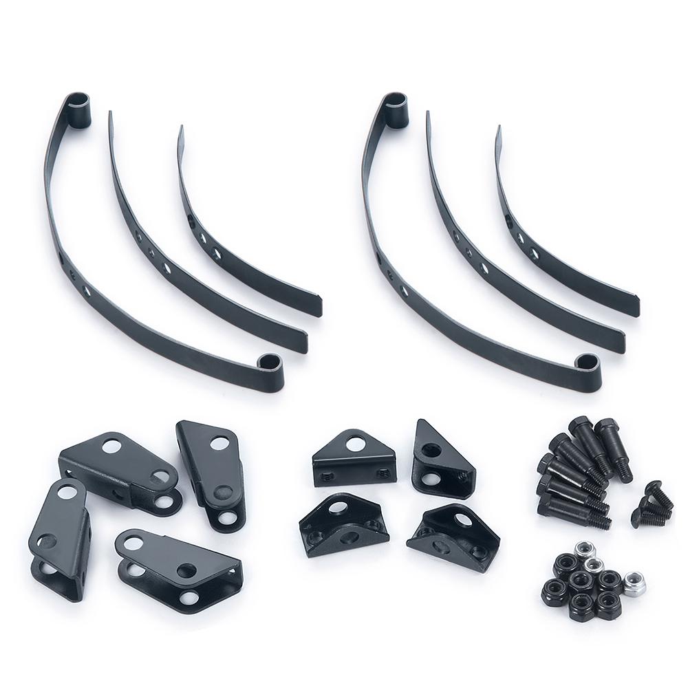 AXSPEED Steel Leaf Spring Suspension Bar Set for 1/14 Tamiya Tractor Truck Trailer Cargo Tow Upgrade Parts