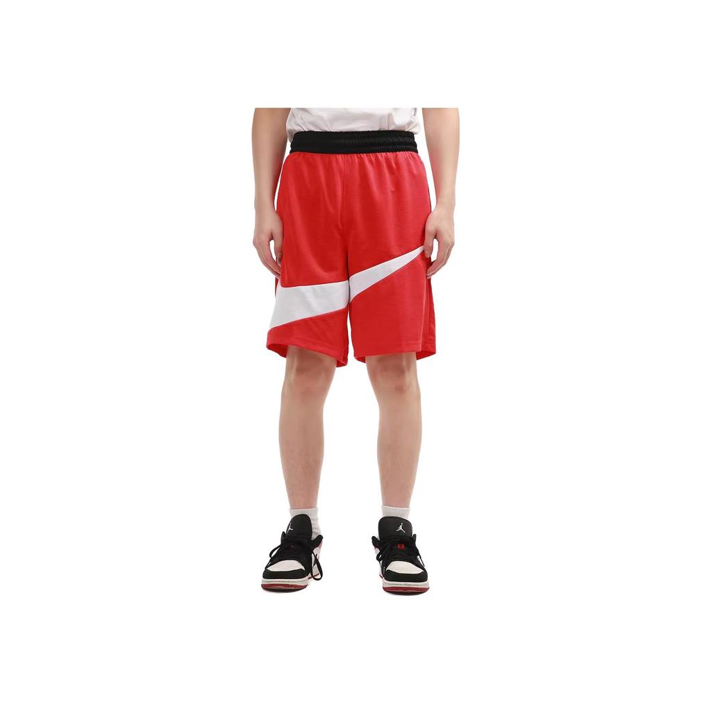 Nike Large Logo Breathable Sports Casual Shorts Men Bottoms Red BV9386-657