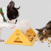 Pet Puzzle Feeder Treat Dispensing Puzzle Toys Training Interactive Puzzle Feeder Adjustable Rotating Flower Slow Feeder Fun