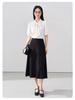 Women's Chiffon Short-Sleeve Formal Shirt - Elegant, Professional, Summer Top