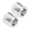 1 2in BSP Thread Female Aluminum Weld Fitting High Temperature Resistant Fit for Dry Sump Tank